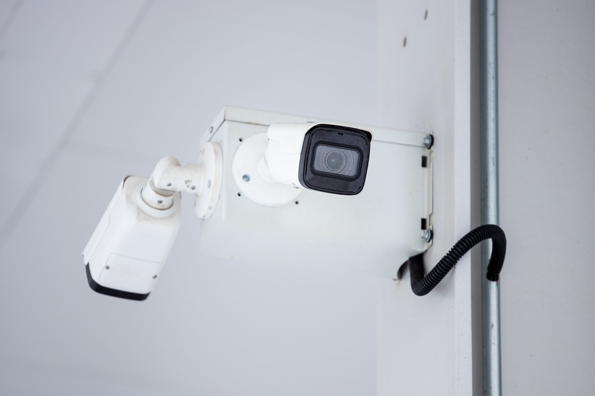 IP security camera setup